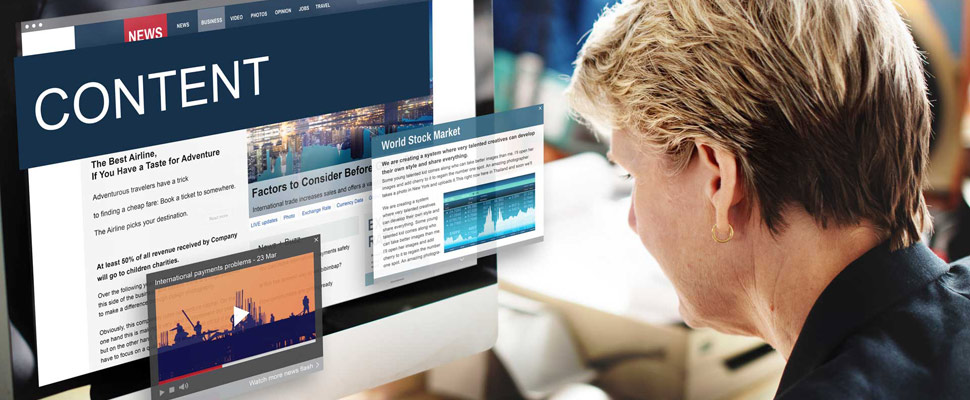 Media Journalism Global Daily News Content Concept