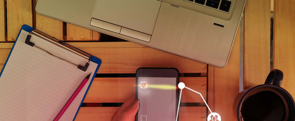 photo of network system in modern technology smart gadget device. Illustrated picture icon symbol of schemed networking telecommunications information technical knowledge