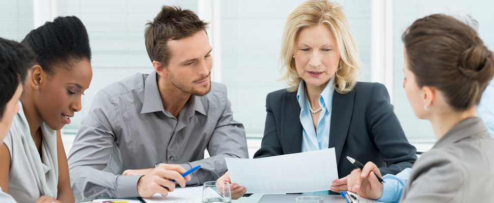 Business People In Meeting