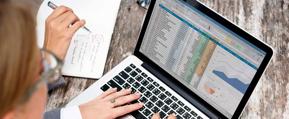 E-Business Commerce Data Connecting Global Concept